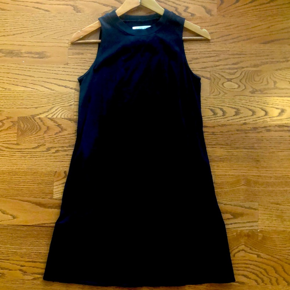 Everlane Black A-line Tee Dress XS